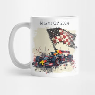 2024 Miami Grand Prix F1 T-Shirt - Merchandise | Unique F1 Tracks Design | Limited Edition | Perfect Gift for Miami F1 Fans Mug